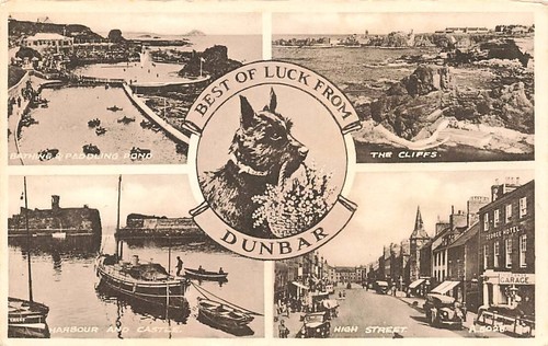 2 Early SCOTTISH TERRIER Portpatrick and Dunbar Multi View Postcards - Picture 2 of 2