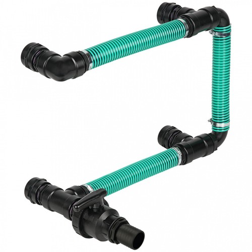  Adaptador IBC BSP 2" - 4 IBC conexión de tanque lado/uno encima del otro manguera de 50 mm - Imagen 1 de 5