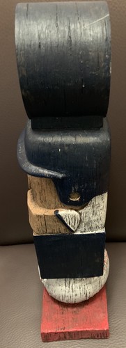 New York Mets 16 Inch Tiki Totem Pole Outdoor Resin Home Garden Statue... - Picture 2 of 4