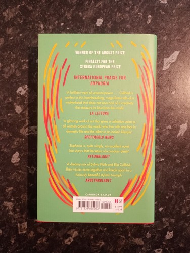 Euphoria by Elin Cullhed, NEW MINT 2022 1st/1st Hardback, Sylvia Plath related. - Picture 2 of 6