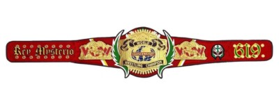 Tribute 619 Cruiserweight Championship Belt Replica 4mm Zinc