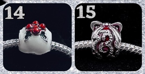 Christmas Themed Charms (Bead/Dangle Style) - FOR CHARM BRACELETS - LIST 2 - Picture 7 of 44