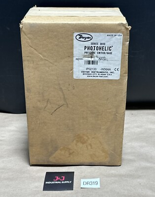 #ad FACTORY SEALED Dwyer Series 3000 Photohelic Pressure Switch Gage Model A3010 $499.95