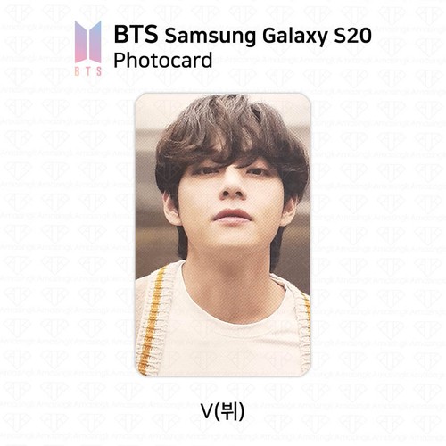 BTS Bangtan Boys x Samsung Galaxy S20 Official Photocard Limited K-POP KPOP - Picture 23 of 27