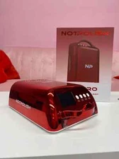 Not Polish Luxe Pro Rechargeable Curing LED LAMP Red NIB 2025