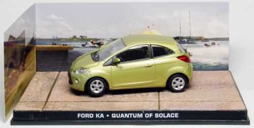 James Bond - Quantum of Solace Ford KA- Diecast 1/43 scale in Diorama EagleMoss - Picture 2 of 5