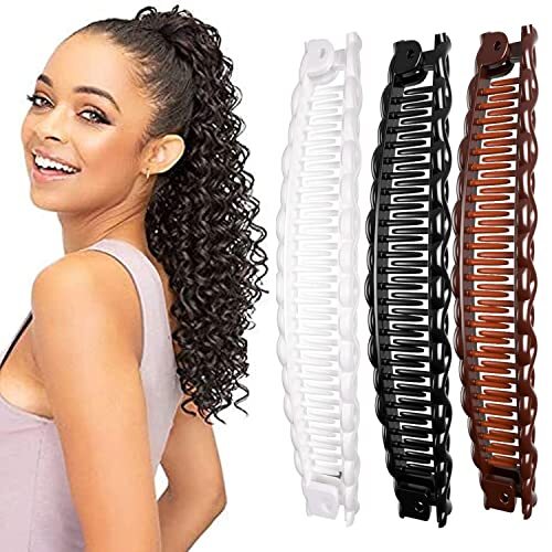 Banana Hair Clips Banana Clips Hair for Women Vintage Large Bananas Style B - Bild 3 von 7