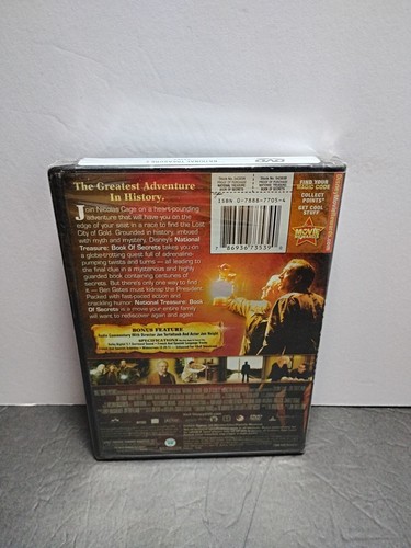 National Treasure 2: Book of Secrets (DVD, 2007) - Picture 2 of 2