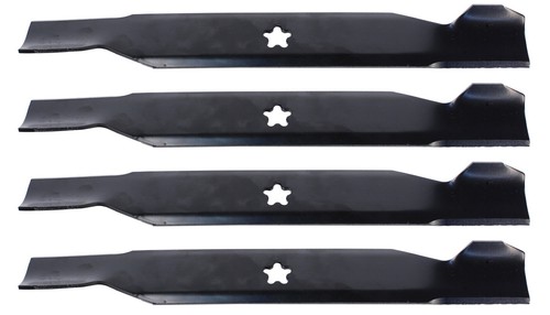 (4) USA Mower Blades® High Lift for AYP 917138497MS 917138970 38" Deck