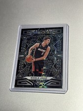 2022-23 Panini Obsidian Nikola Jovic Rookie Base Electric Etch #175 Miami Heat