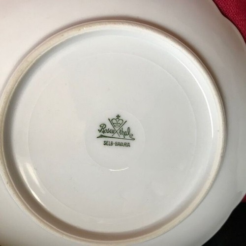 Antique German Porcelain Dinner Set 6 Different Patterns 5 Pieces for 6 Person - Picture 9 of 24