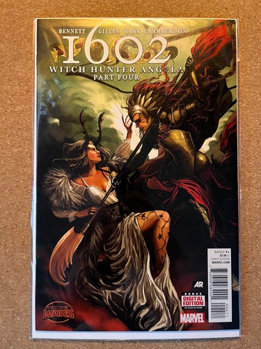 1602 Witch Hunter Angela #4 (2015) Marvel Comics VF-NM