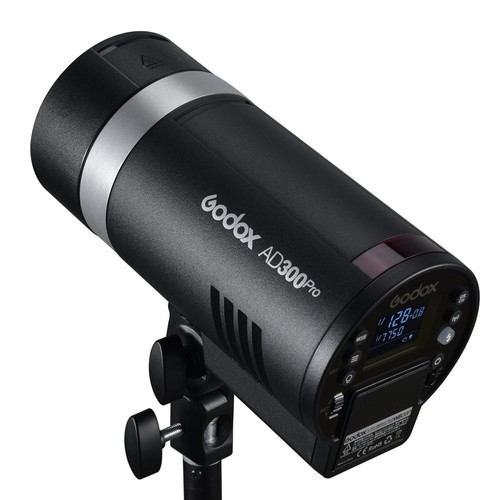 Flash exterior cabeza redonda Godox AD300Pro 2.4G TTL del Reino Unido con caja blanda de rejilla AD-S60S - Imagen 8 de 12