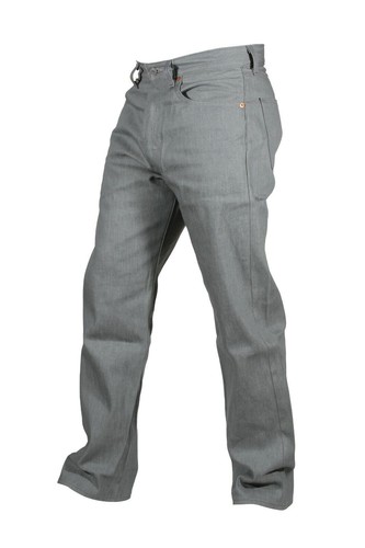 Levis 501 Shrink To Fit Button Fly Jeans Color Silver Gray Rigid 1403 - Picture 3 of 3