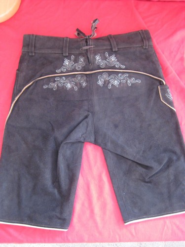 36NEU Freche Lederhose Damen Stockerpoint Trachtenhose Landhausmode statt Dirndl - Bild 5 von 10