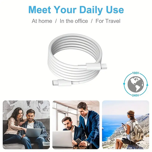 For Samsung iPhone 15 16 Pro Max 60W USB-C to USB C Cable Fast Charger Cord Lot - Picture 3 of 16