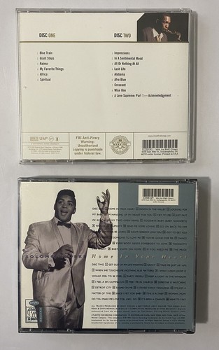John Coltrane Gold (2006 2 Discs) ~ Best Of Solomon Burke (1992 2 Discs) CD Lot - Imagen 3 de 6