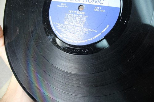 Early Rolling Stones Let It Bleed LP Album London NPS-4 W/ Poster 11-11-1969 - Picture 4 of 12