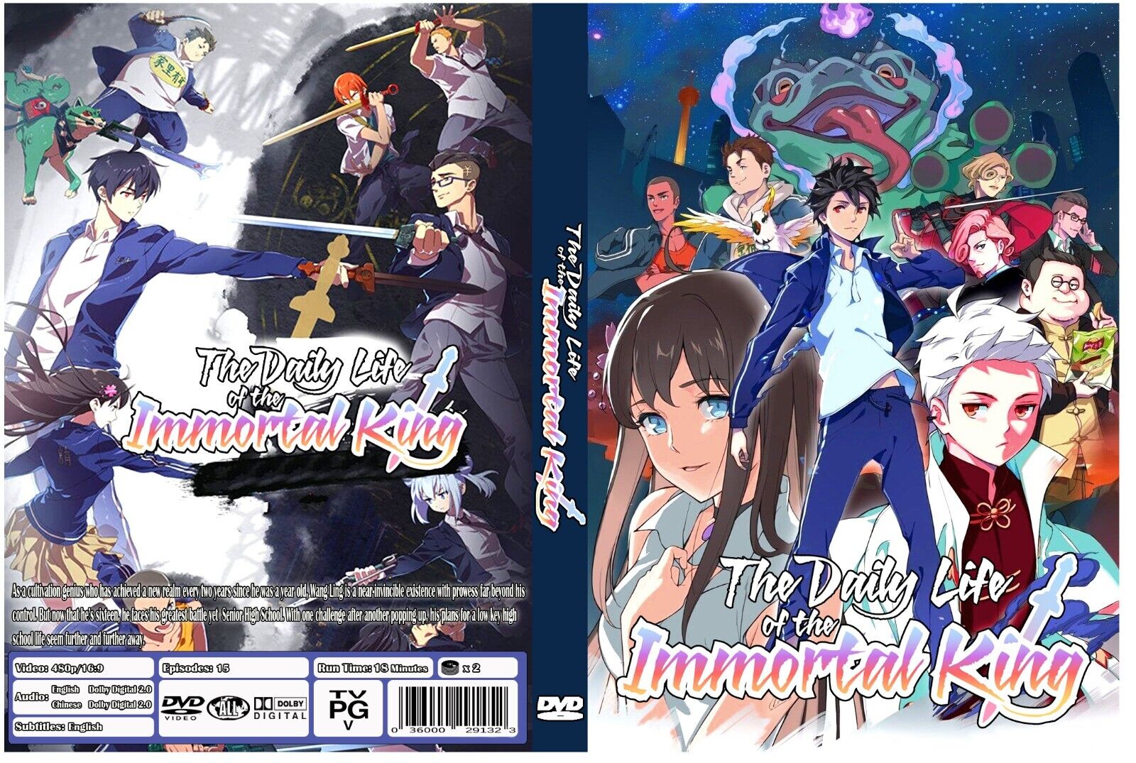 The Daily Life of the Immortal King Anime Series Season 1 Dual Audio  English/Chi