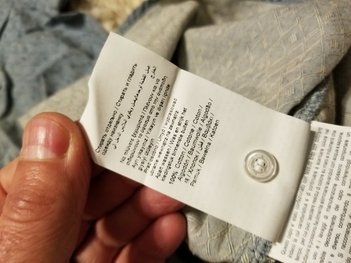 NUEVOS CON ETIQUETAS JEANS TRUSSARDI LAVADOS VAQUEROS CHAMBRAY M 153/4, - Imagen 4 de 4