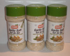 (3) BADIA GARLIC SALT WITH PARSLEY Sal con ajo y Perejil 11 Oz BBD 10/2026