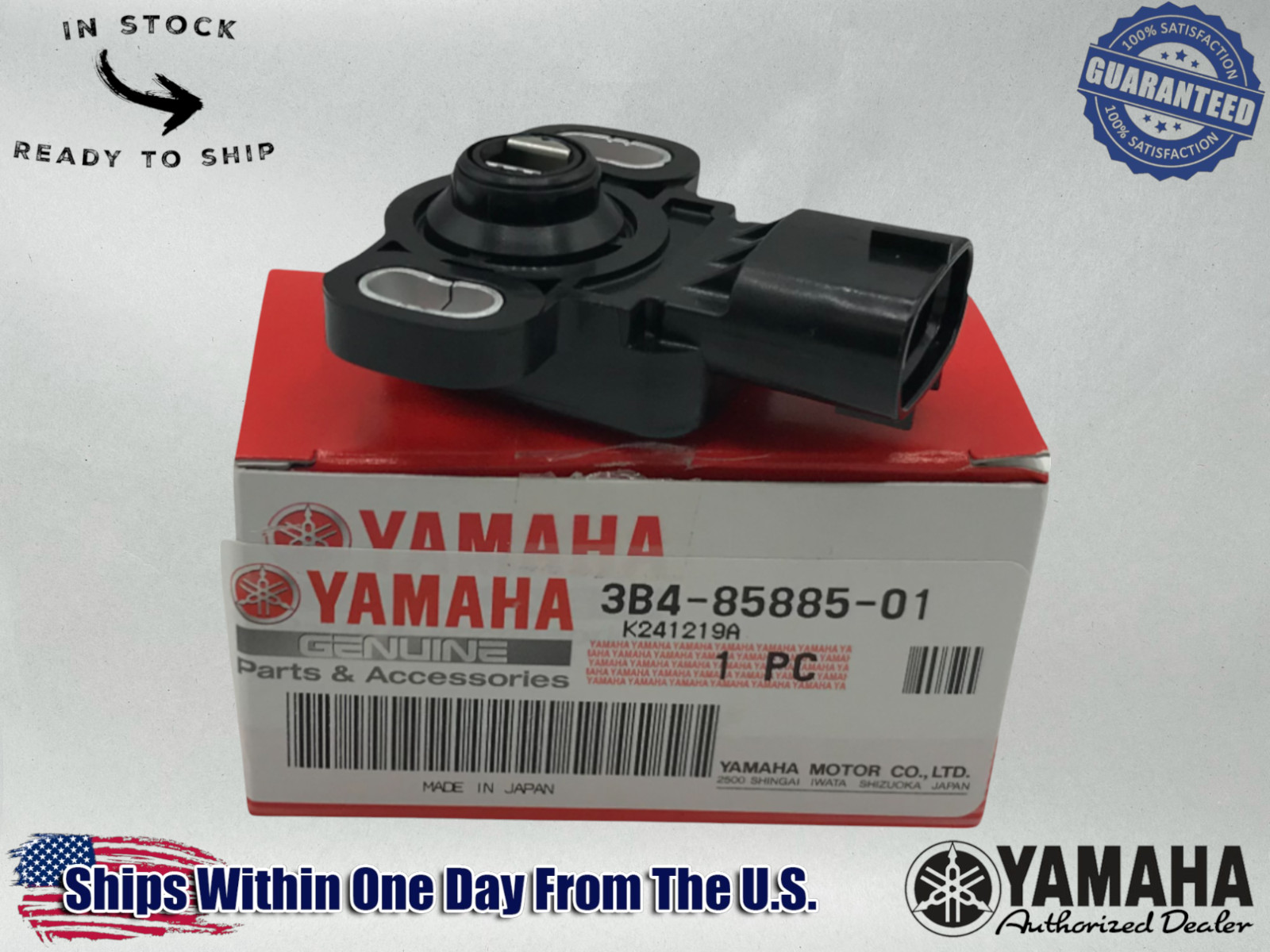 Yamaha OEM 2009-24 THROTTLE POSITION SENSOR 3B4-85885-01-00