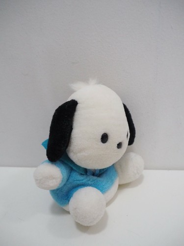 Pochacco Sanrio Amuse Sling Zipper Bag 5" Plush Stuffed Toy Doll japan - Picture 6 of 7
