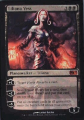 Liliana Vess - Magic 2010 (M10): #102, Magic: The Gathering Nm