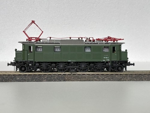 Piko H0 51490 E-Lok BR 117 110-7 DB Ep.IV - analog DSS - OVP- WIE NEU! - Bild 2 von 9