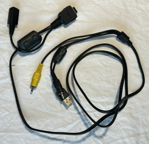 Sony Cybershot Digital Camera USB-A Audio Video Cable Zcat 2035-0930 - Picture 2 of 10