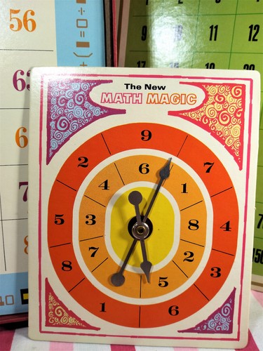 Vintage 1969 Cadaco The NEW Math Magic 5 Games to Promote Math Skills Age 8-12 - Picture 8 of 20