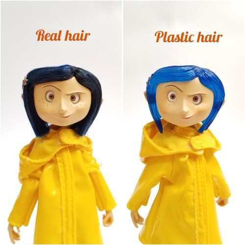 Coraline doll with real hair - Picture 2 of 12