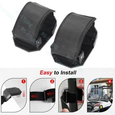 2PCS UTV Front Windshield Adjustable Mounting Clamp Kit For Polaris RZR Kawasaki