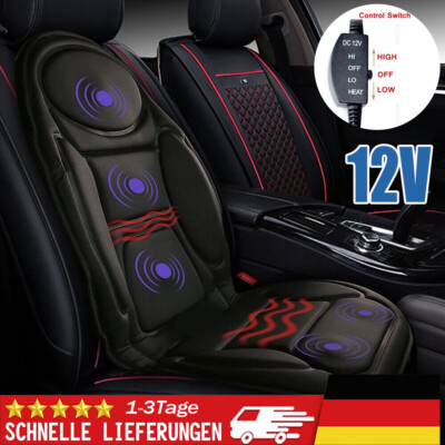 Auto Sitzheizung DeLuxe 2 Heizstufen beheizbare Sitzauflage Heizkissen PKW 12V