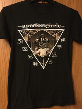 Vintage A Perfect Circle Band Short Sleeve Black All Size T-Shirt AR1331