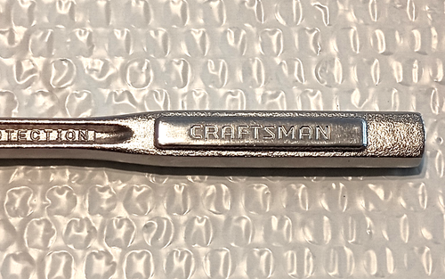 CRAFTSMAN TOOLS USA VVT 44363, 3/8" DRIVE BREAKER BAR, 10" LONG *NOS* - Picture 2 of 11