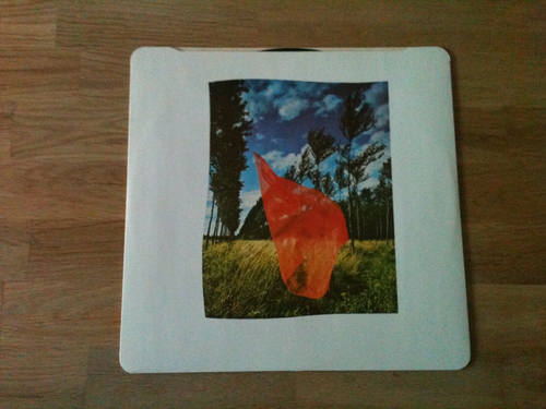 Pink Floyd - Wish You Where Here - UK Black Vinyl 1975 - 1 Press + 1 Postkarte - Afbeelding 3 van 8