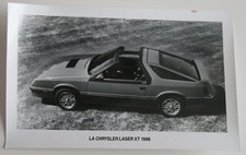 CHRYSLER LASER XT 1986 Official Press photo - Canada - ST501000318