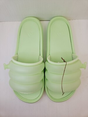 NEW adidas Men's 11 2024 Adilette ZPLAASH Slide 'Green Spark