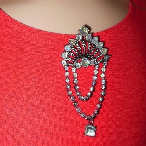 Disfraz de baile para niño extra pequeño holograma rojo con guantes con sombrero holograma broche incl. - Imagen 8 de 8