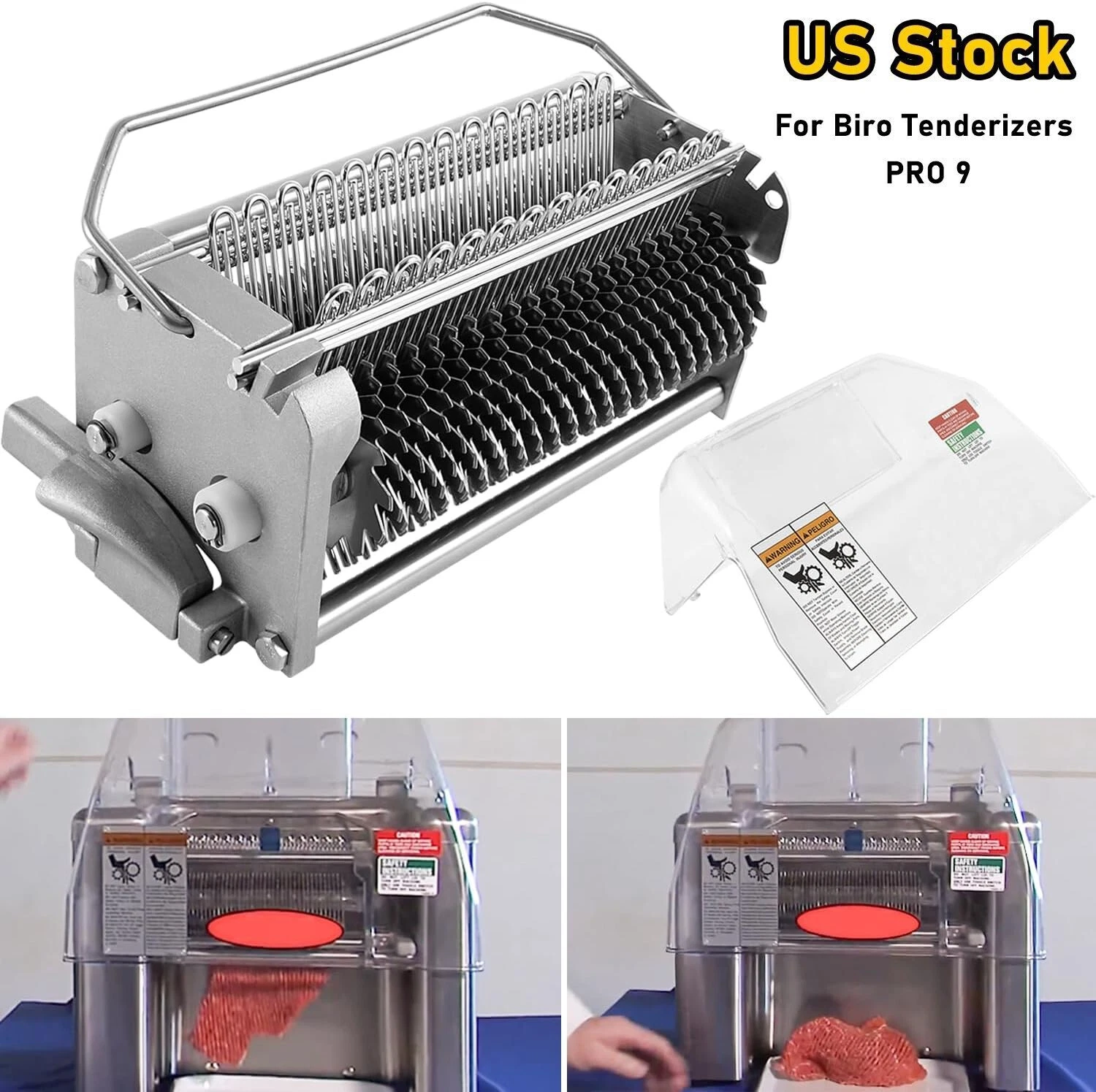 For Biro Tenderizers TA3130 Cradle Assembly & Cover, PRO-9 Tenderizers Sir Steak