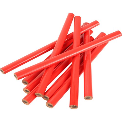 10x Lápices de carpintería lápiz carpintero unificador a granel constructores de carpintería plomero DA - Imagen 2 de 3