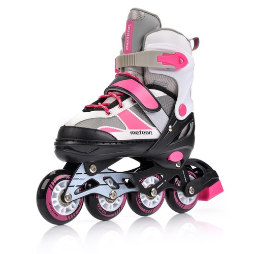 Inline Skates Rollschuhe Kinder ABEC7 Einstellbare Junge Mädchen Gr. 30-41 LED - Bild 41 von 61