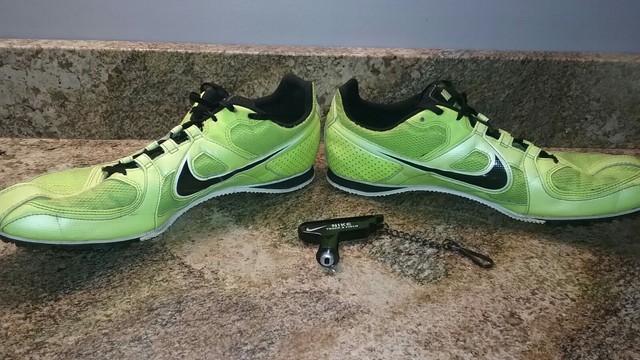 Yellow Nike Rival MD Track Spikes Mens' 12.5 | eBay