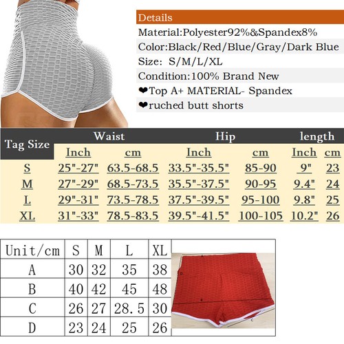Pantalones de yoga anticelulíticos push up push up para mujer gimnasio de compresión fruncida - Imagen 36 de 40