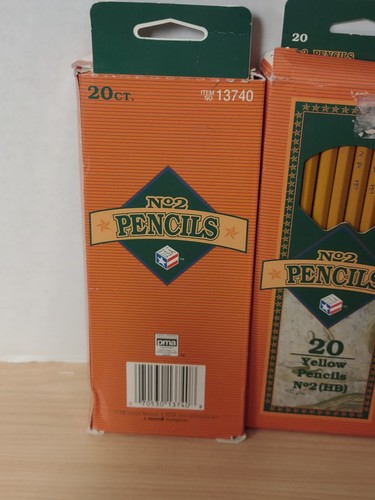 Vintage Sanford #2 HB Pencils, TWO Packs Of 20 New Old Stock Pencils, See Photos - Picture 4 of 5