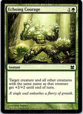 Echoing Courage Magic The Gathering Modern Masters Light Play