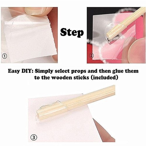 Hen Party Pack Of 20 Card Props On Sticks Fun Wedding Prop Party Photo Accessory - Picture 6 of 6