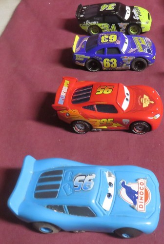 1/55 DISNEY PIXAR CARS, LOT OF 12 DIFFERENT LOOSE CARS - Picture 2 of 4