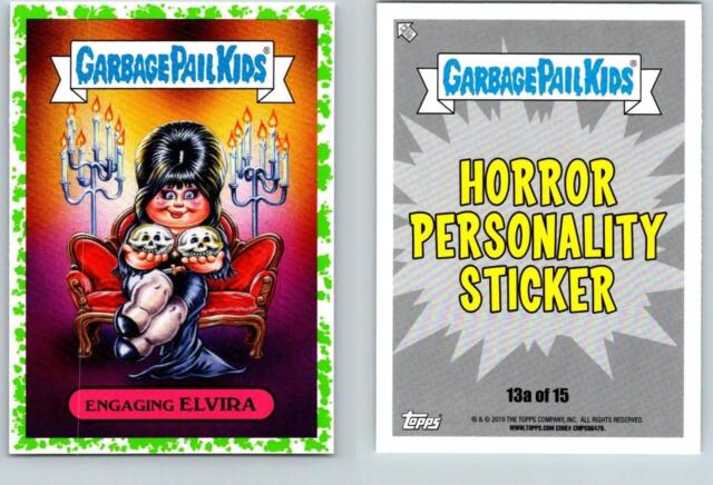 2019 GPK ROTH Horror Personality Engaging Elvira 13a Green 2019 GPK ROTH Horror Personality Engaging Elvira 13a Green